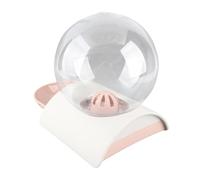 HUSHUI Comedero de Agua para Mascotas, Bebedero Automático Ecológico de 2,8 L para Perros, Gatos, Plástico, Verde (Rosada)