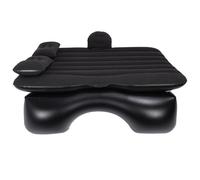 HUSHUI Cómodo colchón de aire para coche con 2 almohadas, soporte estable para camiones SUV, fácil de volar cama de camping (negro)