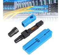 HUSHUI Conectores Rápidos de Fibra óptica de de 20 Piezas para Telecomunicaciones con Diseño Integrado de Núcleo de Grado A