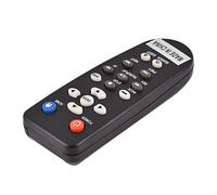 HUSHUI Control Remoto de Repuesto para WDTV001RNN Durable ABS Media Player Remote para Entretenimiento en el Hogar Alcance de 10 M Negro 1 Paquete