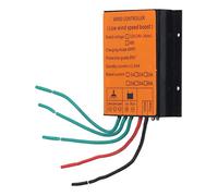 HUSHUI Controlador de Carga Eólica 48V 600W MPPT Eficiente Carga Intensificadora para Proyectos de Energía Renovable Carcasa de Aluminio (16A)