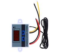 HUSHUI Controlador de Temperatura Digital de 12 V CC con Sonda Impermeable para un Control Preciso de la Temperatura en áreas de Incubación y Eclosión