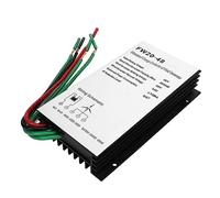 HUSHUI Controlador de Turbina Eólica de 48V y 2000W, Identificación Automática de Aleación de Aluminio Resistente Al Agua para Luz Solar de Jardín Al Aire Libre