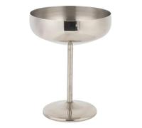 HUSHUI Copa de Cóctel de Acero Inoxidable, Copa de Vino de Metal Inoxidable de 300 Ml de Aislamiento Fría para Bocadillos para el Cañón de Caramelo de Yogurt de Postre