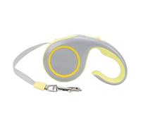HUSHUI Correa Retráctil para, Ajustable, 5 M, Agarre Cómodo, Diseño Fluorescente Duradero para Paseos Nocturnos, Dueño de