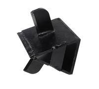 HUSHUI Cortador de Madera Eléctrico con Cabezal de Corte Transversal, Cortador de Leña de Acero de Titanio Eficiente para Divisores Horizontales, Color Negro