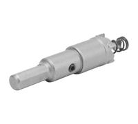 HUSHUI Cortador de Sierra Perforadora de Carburo Cementado, Abridor de Brocas Duradero y Afilado para Placas de Metal, Aleación de Aluminio, 88mm, 1x (φ24mm)