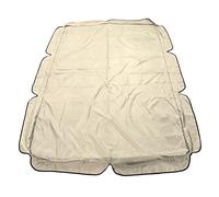 HUSHUI Cubierta de Dosel Oscilante, Cubierta de Repuesto Impermeable a Prueba de Rayos UV para Silla de Porche Al Aire Libre, 195x125cm (Beige)