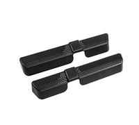 HUSHUI Cubierta de Rejilla de ventilación de Coche, 2 PCS ABS Cubierta de ventilación de Aire Debajo del Asiento de Coche para Tiguan, Cubierta de Rejilla de Salida de Aire Acondicionado