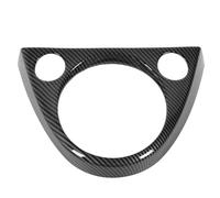 HUSHUI Cubierta del Marco del Panel de Cambios de la Caja de Cambios, Embellecedor Elegante para 500, Fácil Instalación, Material ABS de Primera Calidad, 1 Unidad (Estilo de fibra de carbono)
