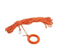 HUSHUI Cuerda Salvavidas Flotante, Cuerda de Seguridad Reflectante Duradera de 30m para Nadar, Navegar en la Playa, Material de PVC