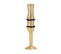 HUSHUI Dispositivo de Entrenamiento de Embouchure, Boquilla de Metal de la Boca del Portavoz Entrenador de Trompetas para Trombones de Cuerdas de Clarinete Saxofones