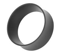 HUSHUI Embudo de café en Polvo 58 Mm Aleación de Aluminio Fácil de Limpiar Ajuste Universal para la Mayoría de las Cafeteras Negro 1 Unidad