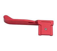 HUSHUI Empuñadura para Pulgar con Zapata para Cámara, para Reposapiés de Aleación de Aluminio con Diseño de Cuerpo de una Sola Pieza, Procesamiento CNC, para X100V (Roja)