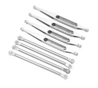 HUSHUI Enlaces de Suspensión Superior Inferior de Alta Resistencia para LOSI 1/8 LMT 4WD RC Coche Aleación de Aluminio Diseño Duradero 8 Piezas (#1)