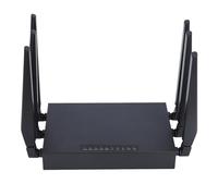 HUSHUI Enrutador 5G CPE WiFi 6, Banda de 1201Mbps 5GHz Banda de 574Mbps 2.4GHz con 8 Antenas de Alta Ganancia y Ranura para Tarjeta SIM, para Asia Central (Enchufe Europeo)