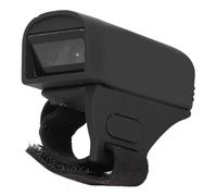 HUSHUI Escáner de Código de Barras de Anillo 1D 2D Inalámbrico Bluetooth CCD Herramienta de Escaneo de Dedo LED Rojo para Supermercados y Almacenes
