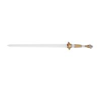 HUSHUI Espada de Cosplay Impresa en 3D, Accesorio de Anime Ligero Retráctil para Eventos de Cosplay y Coleccionistas (Azul Luminosa)