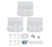 HUSHUI Estantes de Pared de Acrílico,Pequeño Estante Flotante,Soporte Transparente Montado en la Pared para Altavoces de Cámaras de Seguridad Dispositivo de Monitoreo de Bebés