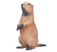 HUSHUI Estatua de Marmota, Modelo Realista de Animal Salvaje para Decoración del Hogar y Educación de Niños en Plástico Sólido (PL127-1010)