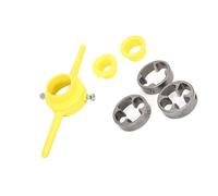 HUSHUI Fabricante de Herramientas para Roscas de PVC, Juego de Matrices de Tubos de Plástico de Aleación para Roscadores de Tubos NPT de 1/2 3/4 1 Pulgada, con Fácil Instalación