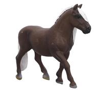 HUSHUI Figura de Caballo con Detalles Ricos, Juguete de Plástico Duradero para Juegos de Imaginación, Fiestas de Cumpleaños Infantiles, 1 Estatua de Caballo Pequeña (Oscuro del