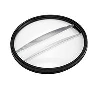 HUSHUI Filtro de Efecto de fotografía, Prisma de caleidoscopio de Cristal, Accesorios de Filtro de cámara de Media Luna Doble, Accesorios de fotografía