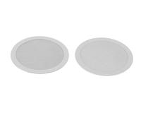 HUSHUI Filtro Reutilizable de Acero Inoxidable de 61 Mm para Preparar café sin Ensuciar, 2 Unidades, Duradero y Fácil de Limpiar, Apto para Viajes