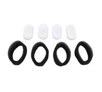 HUSHUI Filtros de Fuente de Agua de Gato Filtro de Reemplazo de la Fuente del Dispensador de Agua de Tela Carbono con Esponjas (Estilo 1)
