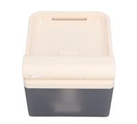 HUSHUI Fuente de Agua para Gatos, Dispensador Automático de Agua para Mascotas con Sensor Infrarrojo y Sonido de Agua Corriente, para Gatos de Interior y Varias (Albaricoque Básico)