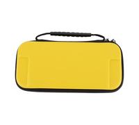 HUSHUI Funda Lite, Bolsa de Almacenamiento Protectora Portátil con 10 Ranuras para Tarjetas de Juego, para Consola Lite y Accesorios (Amarilla)