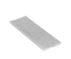 HUSHUI Funda para Mango de Micrófono, Cubierta para Micrófono con Diamantes de Imitación Brillantes con Interior de Tela Suave, para Actuaciones en Escenario, Bares, Lugares de Canto (Blanca)