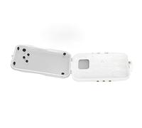 HUSHUI Funda para Teléfono de Buceo Carcasa Impermeable para Fotografía Subacuática para 14Plus y 14ProMax 40M Estuche para Snorkel en Aguas Profundas con Filtro Rojo