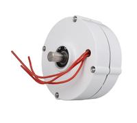 HUSHUI Generador de Imanes Permanentes, Alternador Trifásico Eficiente para Turbinas Eólicas Verticales y Horizontales, Conservación de Energía de 24V (200W)
