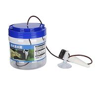 HUSHUI Gotero de Agua para Reptiles, de Riego por Goteo de Gran Capacidad de 1300 Ml con Tasa Ajustable y Fijación de Ventosa, para Humidificación de Gecos, Lagartos, Camaleones