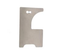 HUSHUI Herramienta de Extinción de Incendios de Acero Inoxidable, Costura de Puerta de 0,7 Mm de Espesor, Pase Manual de Pasillo para Bomberos, con Diseño Liviano y Duradero, para