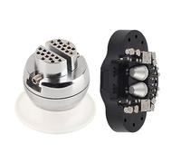 HUSHUI Herramienta de Grabado de Tornillo de Banco de Bola Universal con 32 Accesorios para Joyería, Trabajo de Precisión, Construcción de Metal y Plástico Duradero