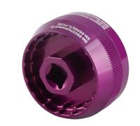 HUSHUI Herramienta de Pedalier Multifuncional de Aleación de Aluminio 5 en 1 para Entusiastas del Ciclismo Material: Aleación de Aluminio (Púrpura)