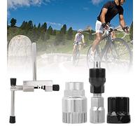 HUSHUI Herramienta de Soporte Inferior de Acero Al Carbono con Dureza Fuerte Diseño Multifunción para Reparación de Bicicletas Herramienta Portátil Ideal para Ciclismo Al Aire