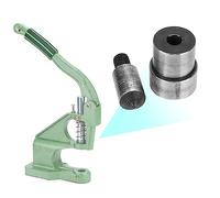 HUSHUI Herramienta Perforadora de Cuero, 2 uds., 45 Moldes de Perforación de Acero con Diferentes Formas para Tela, Cuero, Material Grueso, Tamaño de 1,5mm a 16mm (1,5 milímetros)