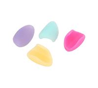 HUSHUI HUSHUI 4 Uds. Cojín para Reposapiés de Flauta, Cubierta de Silicona Colorida para Dedos, Piezas de Flautas para Instrumentos de Viento