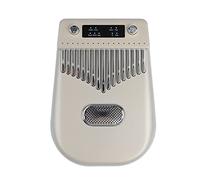HUSHUI Instrumento Musical Portátil Kalimba Inteligente Electrónico con Múltiples Modos para Niños y Adultos - Material ABS Duradero 18 Cm (Oro)