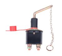HUSHUI Interruptor Aislador de Batería 300A Dispositivo de Corte de Energía de Alta Resistencia para Automóviles RVs Yates Camiones Metal con Tapa Impermeable