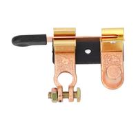 HUSHUI Interruptor de Desconexión de Batería de Poste de de 12 a 24 V, Aislador de Cuchilla Maestra, Interruptor de Corte para Automóviles, Vehículos Recreativos, Camiones, Tractores, Latón,