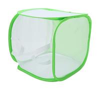 HUSHUI Jaula para Insectos con Diseño de Malla Transparente, Apertura de Cremallera Plegable y Conveniente para Observación de Insectos, Ideal para Cría y Viajes, Tamaño 12.2x12.2x12.2in