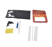 HUSHUI Juego Creativo y Educativo de Juguetes de Marionetas de Sombras para Niños para Diversión Familiar y Actividades de Vinculación con Materiales de Papel Accesorios Incluidos