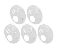 HUSHUI Juego de 5 Puertas de Entrada para Colmena de Acero Inoxidable con 4 Métodos de Acceso para una Fácil Gestión de la Apicultura