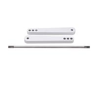 HUSHUI Juego de Barra Estabilizadora para Coche Axial Wraith RR10 1/10 RC, Aleación de Aluminio Duradera y Material de Acero, Mejora la Articulación de la Suspensión, Incluye 10 Accesorios (Plata)