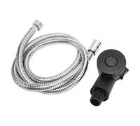 HUSHUI Juego de Cabezal y Manguera Rociador para Tazón de champú, Rociador de Fregadero Antisalpicaduras de 2 Engranajes con Tubo Flexible de 120 Cm para Salón, Barbería, Baño en Casa