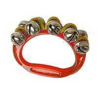 HUSHUI Juego de Cascabeles de Muñeca con Banda, Cascabeles Ligeros y Coloridos para Niños, Instrumento de Percusión Musical Educación Temprana e Interacción Entre e Hijos, Hecho